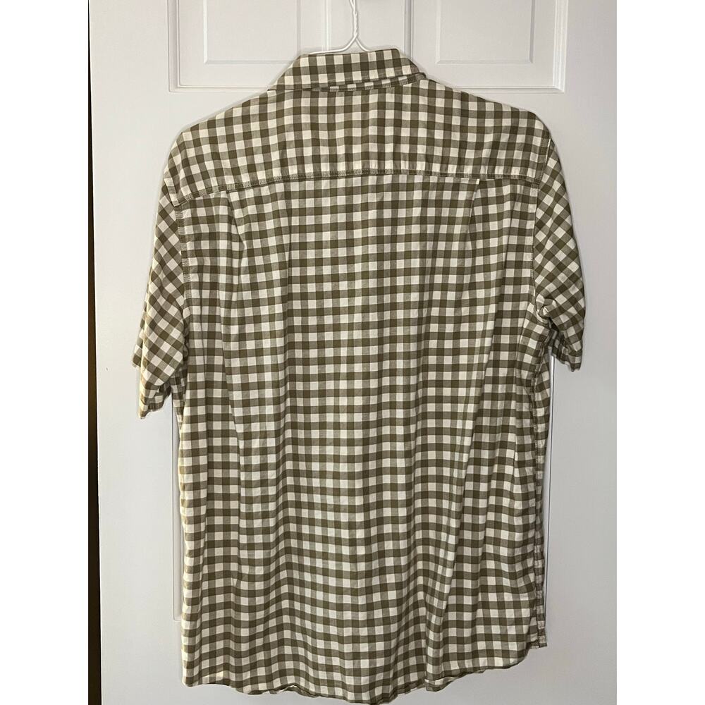 G.H. Bass & Co Men’s XL Shirt Lot of 2 Short Sleeve Plaid Gingham 100% Cotton - Picture 2 of 6
